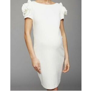 Pietro Brunelli Salisburgo Maternity white dress Sz S